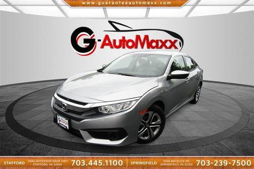 Lunar Silver Metallic 2018 Honda Civic LX