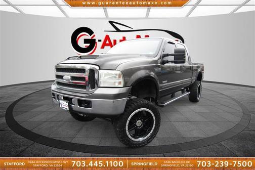Gray 2005 Ford F-250 Lariat Truck