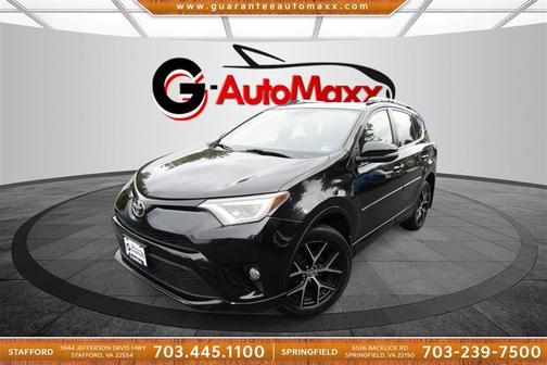Black 2016 Toyota RAV4 SE