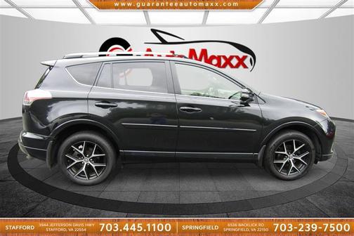 Black 2016 Toyota RAV4 SE