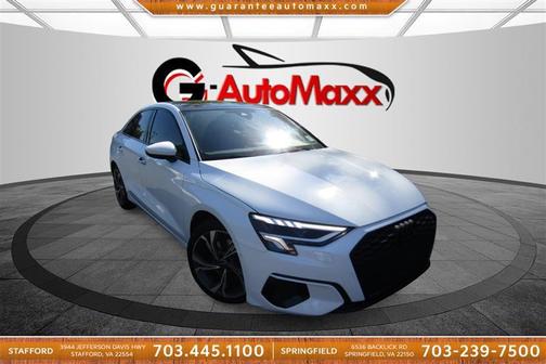 Ibis White 2023 Audi A3 40 Premium