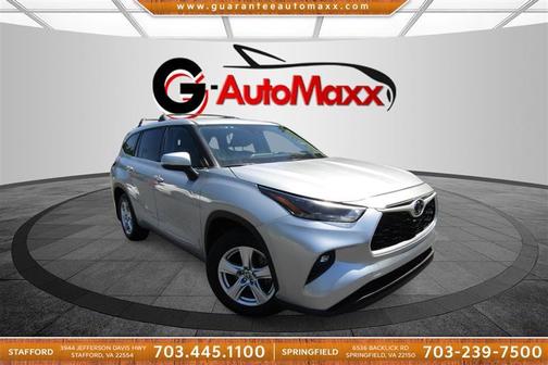Celestial Silver Metallic 2022 Toyota Highlander LE