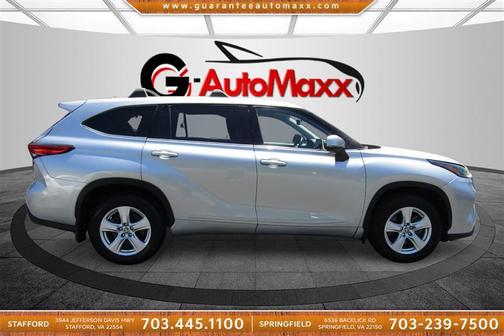 Celestial Silver Metallic 2022 Toyota Highlander LE