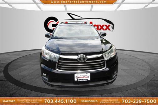 Attitude Black Metallic 2015 Toyota Highlander Limited
