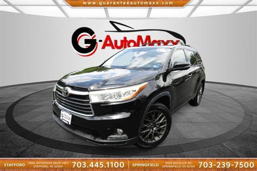 Attitude Black Metallic 2015 Toyota Highlander Limited