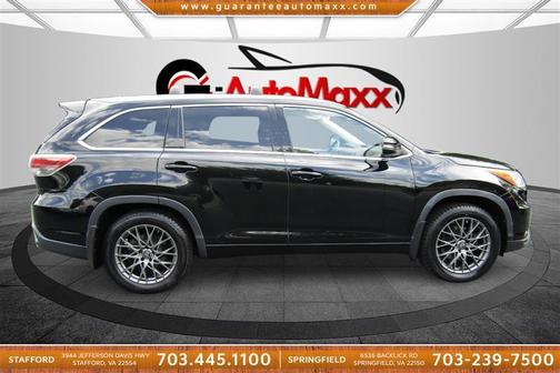 Attitude Black Metallic 2015 Toyota Highlander Limited
