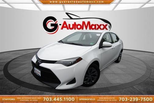 Super White 2018 Toyota Corolla LE