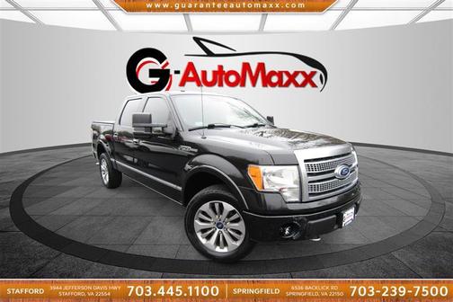 Tuxedo Black 2010 Ford F-150 Platinum SuperCrew