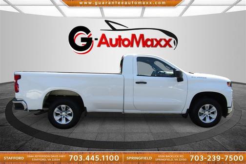 Summit White 2021 Chevrolet Silverado 1500 WT
