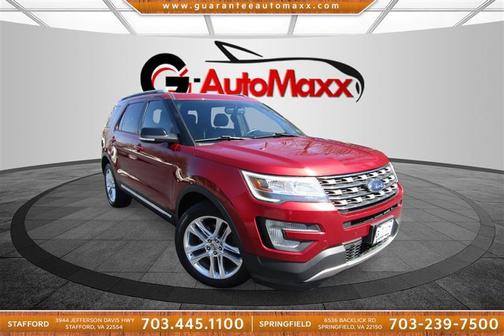 Ruby Red Metallic Tinted Clearcoat 2017 Ford Explorer XLT