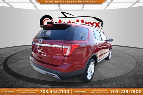 Ruby Red Metallic Tinted Clearcoat 2017 Ford Explorer XLT