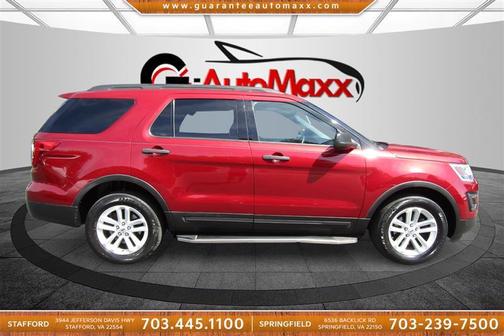 Ruby Red Metallic Tinted Clearcoat 2017 Ford Explorer Base
