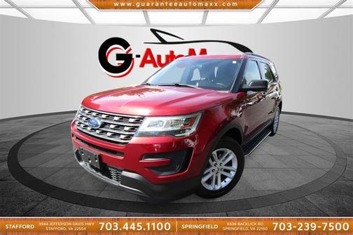 Ruby Red Metallic Tinted Clearcoat 2017 Ford Explorer Base
