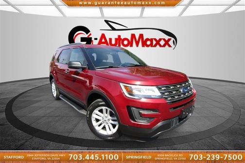 Ruby Red Metallic Tinted Clearcoat 2017 Ford Explorer Base