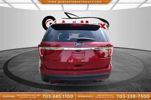 Ruby Red Metallic Tinted Clearcoat 2017 Ford Explorer Base