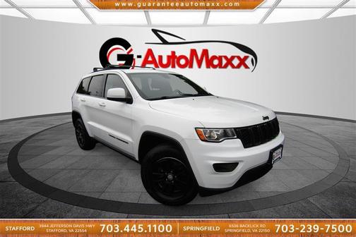 Bright White Clearcoat 2018 Jeep Grand Cherokee Laredo E