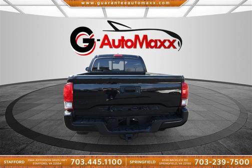 Midnight Black Metallic 2019 Toyota Tacoma SR