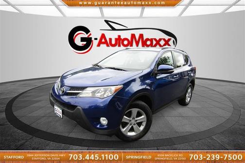 Blue Crush Metallic 2014 Toyota RAV4 XLE