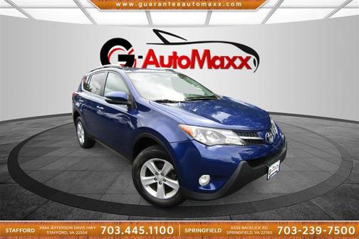 Blue Crush Metallic 2014 Toyota RAV4 XLE