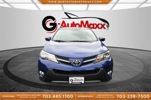 Blue Crush Metallic 2014 Toyota RAV4 XLE