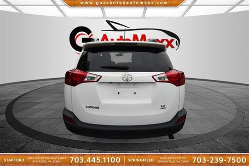 Super White 2015 Toyota RAV4 LE