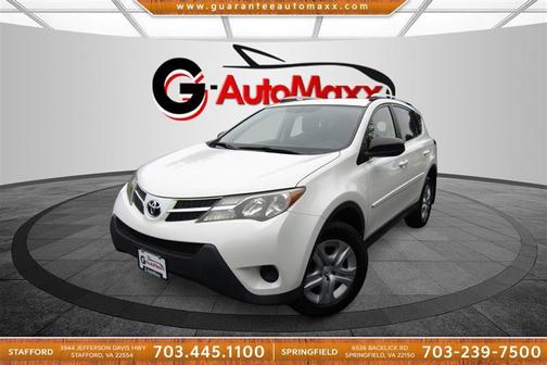 Super White 2015 Toyota RAV4 LE