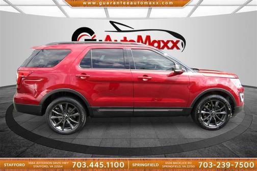 Ruby Red Metallic Tinted Clearcoat 2017 Ford Explorer XLT