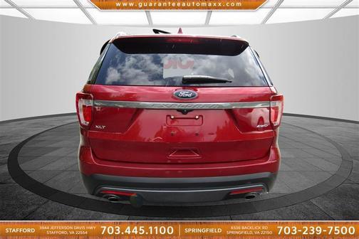 Ruby Red Metallic Tinted Clearcoat 2017 Ford Explorer XLT