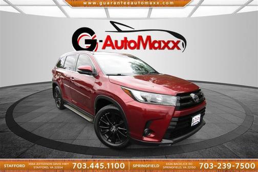 Salsa Red Pearl 2019 Toyota Highlander SE