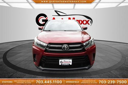 Salsa Red Pearl 2019 Toyota Highlander SE
