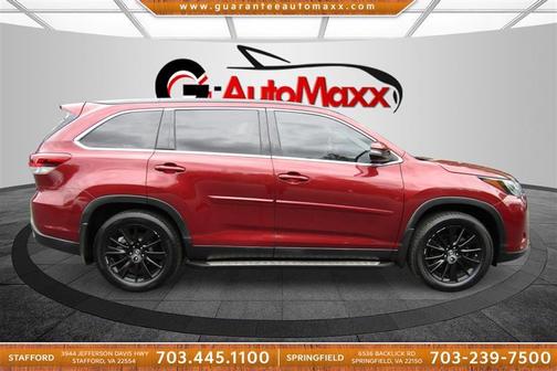 Salsa Red Pearl 2019 Toyota Highlander SE