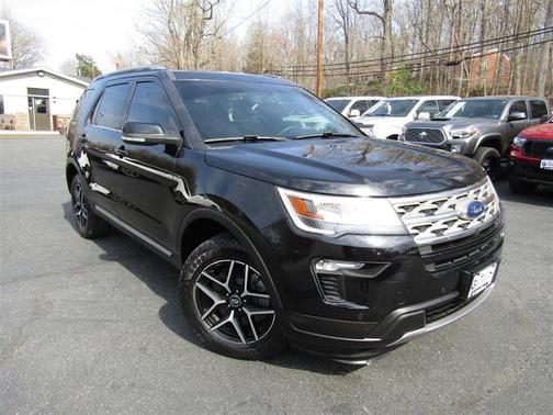 Shadow Black 2018 Ford Explorer XLT