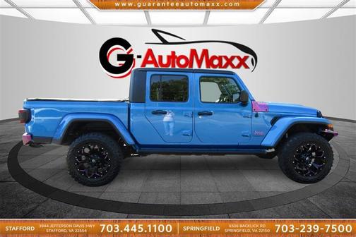 Hydro Blue Pearlcoat 2020 Jeep Gladiator Overland