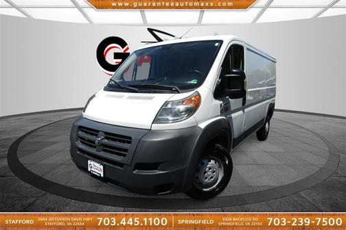 Bright White Clearcoat 2016 RAM ProMaster 1500 Low Roof