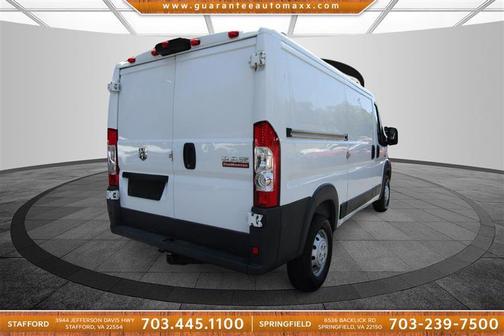 Bright White Clearcoat 2016 RAM ProMaster 1500 Low Roof