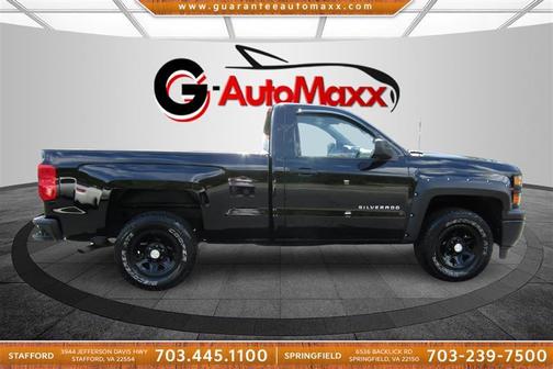 Black 2014 Chevrolet Silverado 1500 Work Truck 1WT