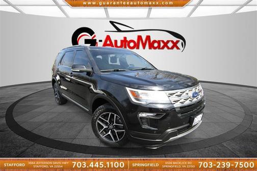 Shadow Black 2018 Ford Explorer XLT