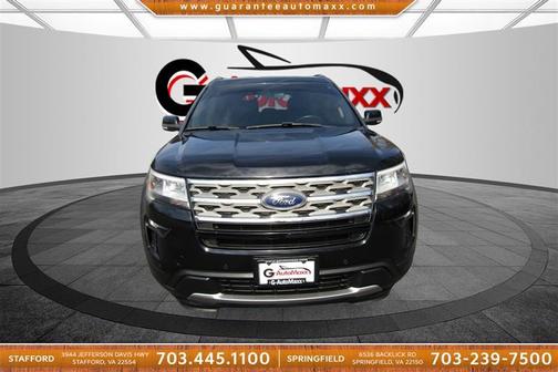 Shadow Black 2018 Ford Explorer XLT