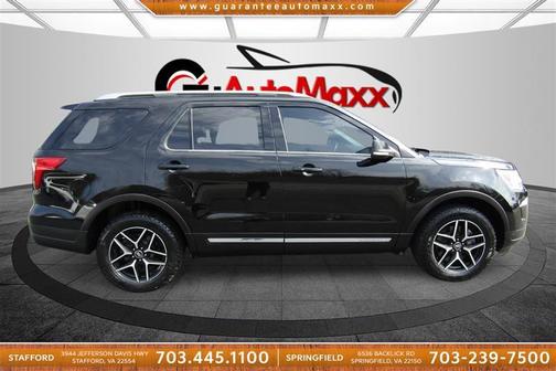 Shadow Black 2018 Ford Explorer XLT