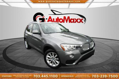 Space Gray Metallic 2017 BMW X3 xDrive28i