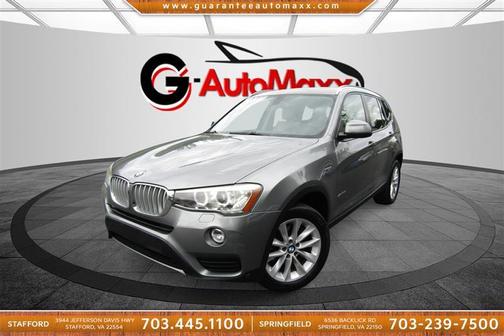 Space Gray Metallic 2017 BMW X3 xDrive28i