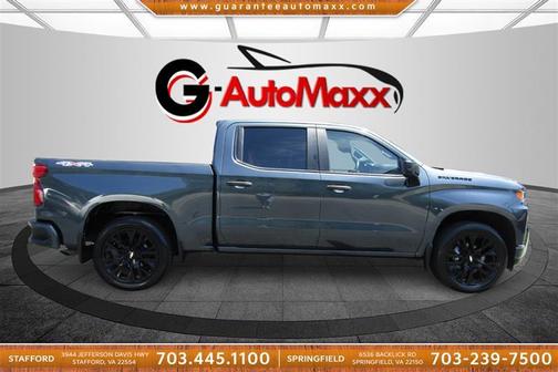 Shadow Gray Metallic 2020 Chevrolet Silverado 1500 Custom