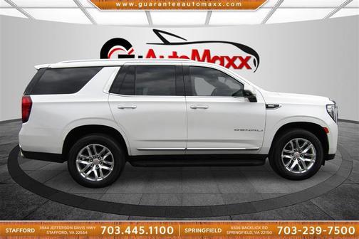 White Frost Tri-Coat 2021 GMC Yukon Denali