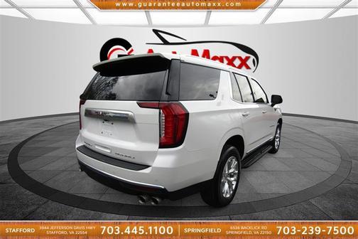 White Frost Tri-Coat 2021 GMC Yukon Denali