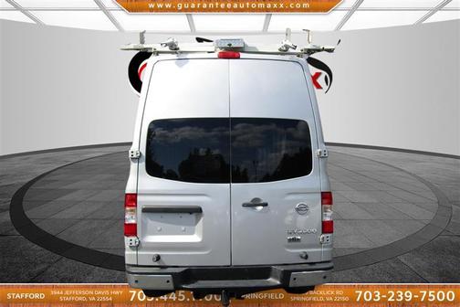 Brilliant Silver 2012 Nissan NV Cargo SV