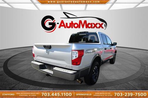 Brilliant Silver 2017 Nissan Titan PRO-4X
