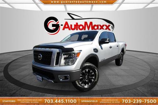 Brilliant Silver 2017 Nissan Titan PRO-4X