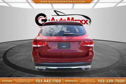 designo Cardinal Red Metallic 2018 Mercedes-Benz GLC 300 Base 4MATIC