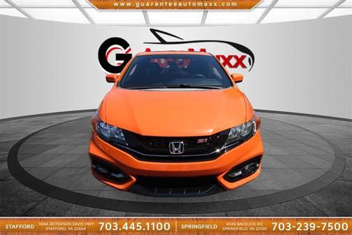 Orange Fire Pearl 2014 Honda Civic Si