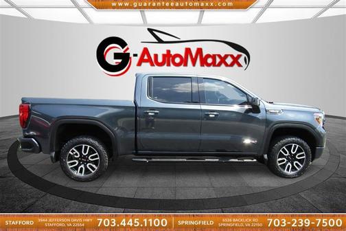Pacific Blue Metallic 2019 GMC Sierra 1500 AT4